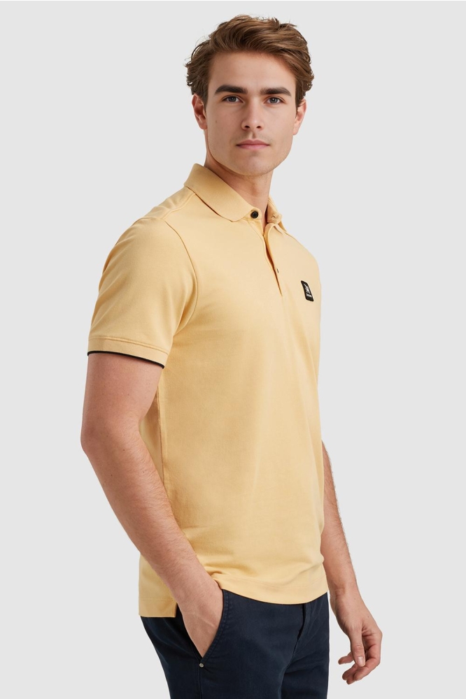 POLO VAN PIQUE MET STRETCH VPSS2504850 7136 SUNBURST
